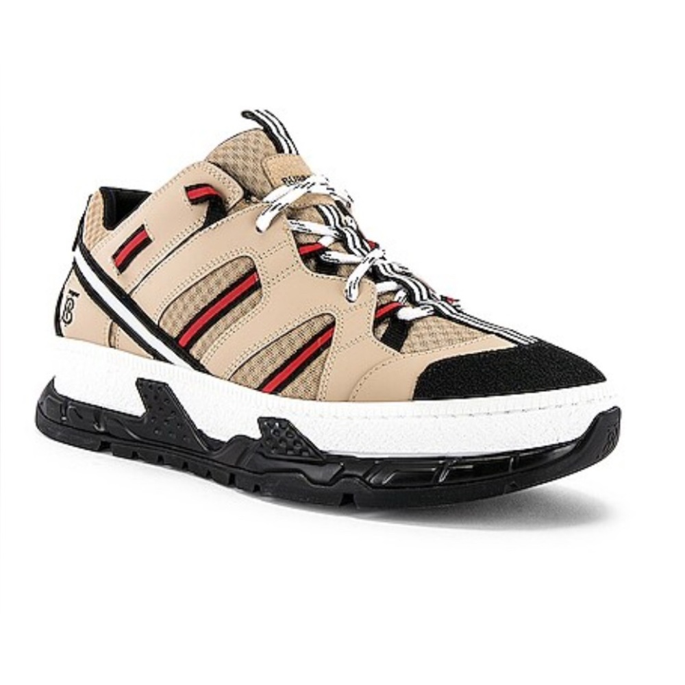 Burberry Union sneakers in the Archive Beige colorway Sz 3.5
